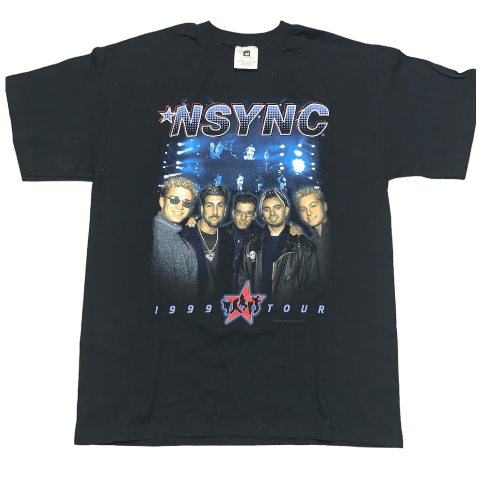 NEW Vintage Nsync 1999 Tour T-Shirt Size Large Winterland Tag Justin Timberlake